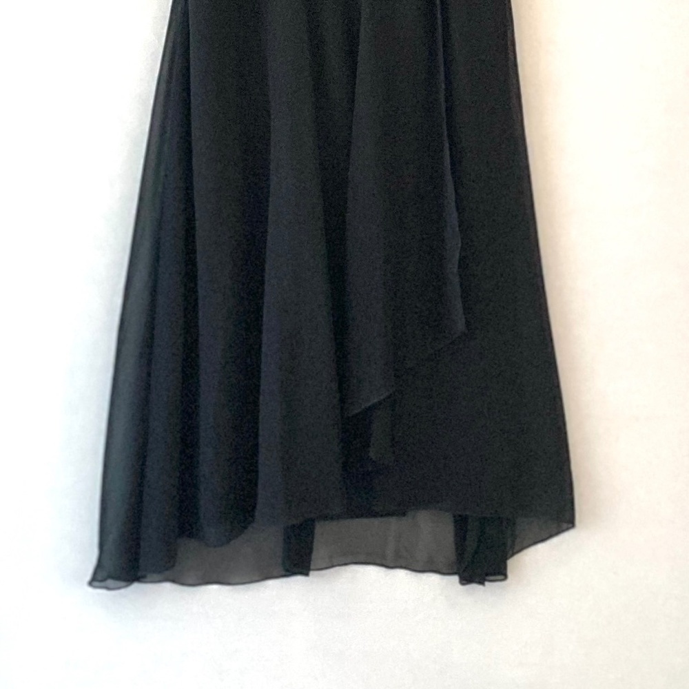 Connected Apparel Beautiful Black Cocktail Dress - Picture 4 of 13